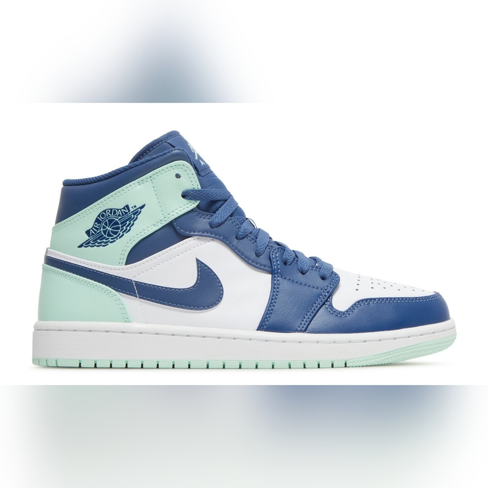 Air Jordan 1 Mid 'Blue Mint' Mens size 10